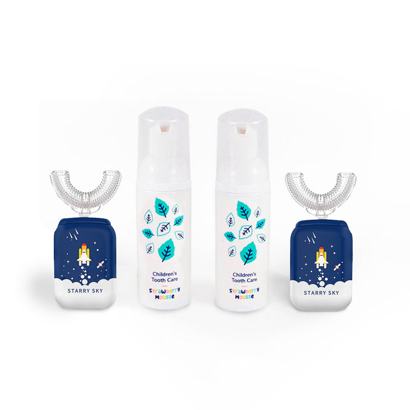 Családi Belli Denti® szett - 2x elektromos fogkefe és 2x habzó fogkrém