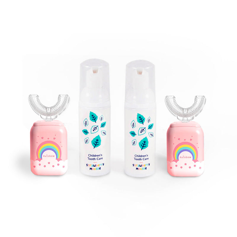 Családi Belli Denti® szett - 2x elektromos fogkefe és 2x habzó fogkrém