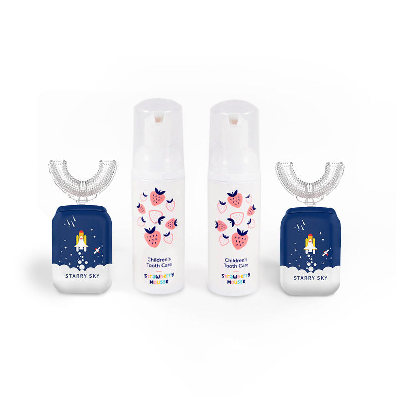 Családi Belli Denti® szett - 2x elektromos fogkefe és 2x habzó fogkrém