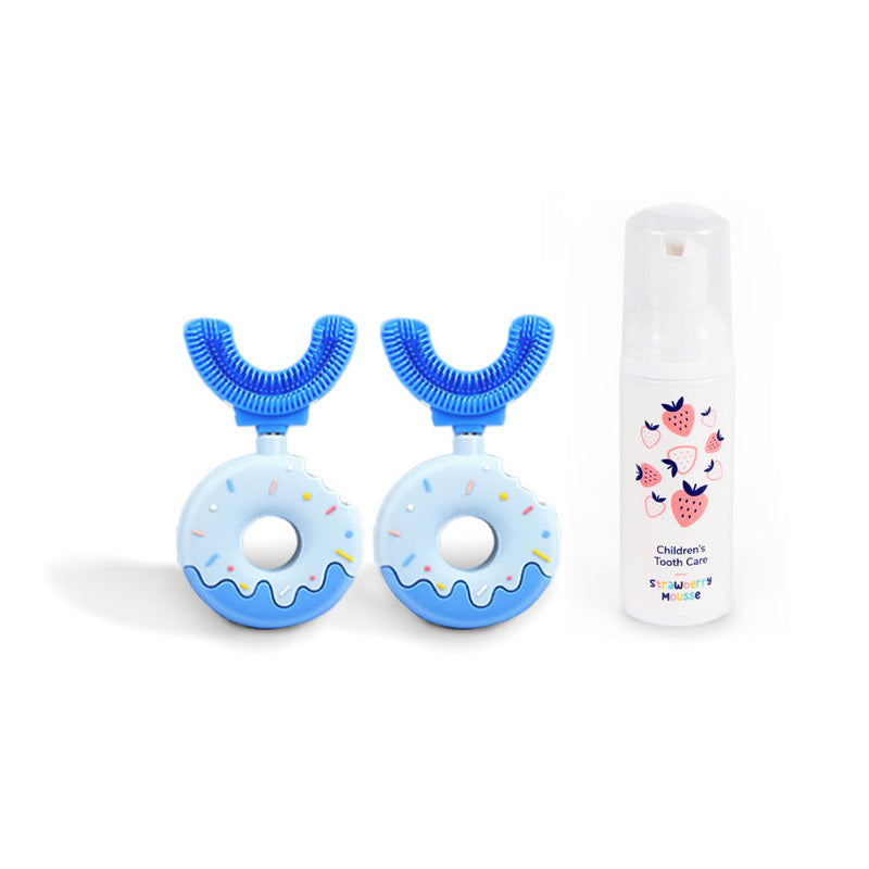 Családi Belli Denti® szett - 2x fogkefe és habzó fogkrém