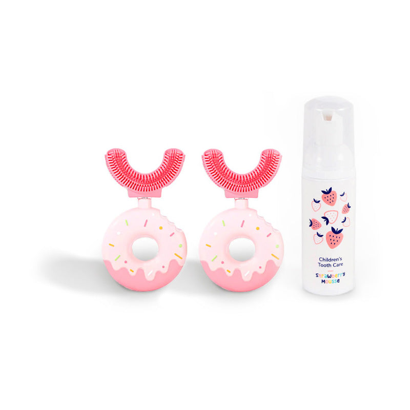 Családi Belli Denti® szett - 2x fogkefe és habzó fogkrém