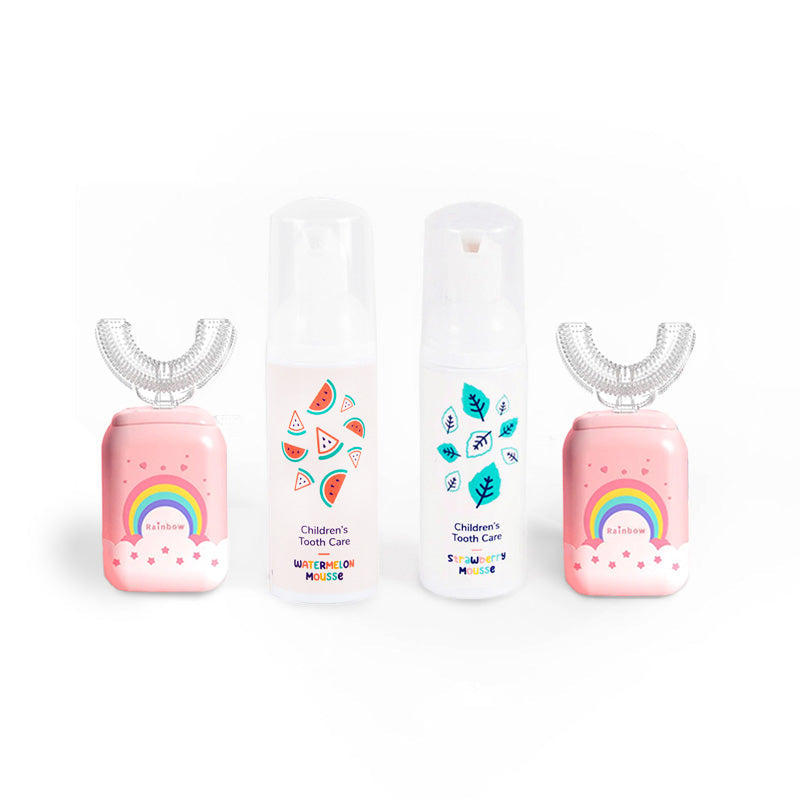 Családi Belli Denti® szett - 2x elektromos fogkefe és 2x habzó fogkrém