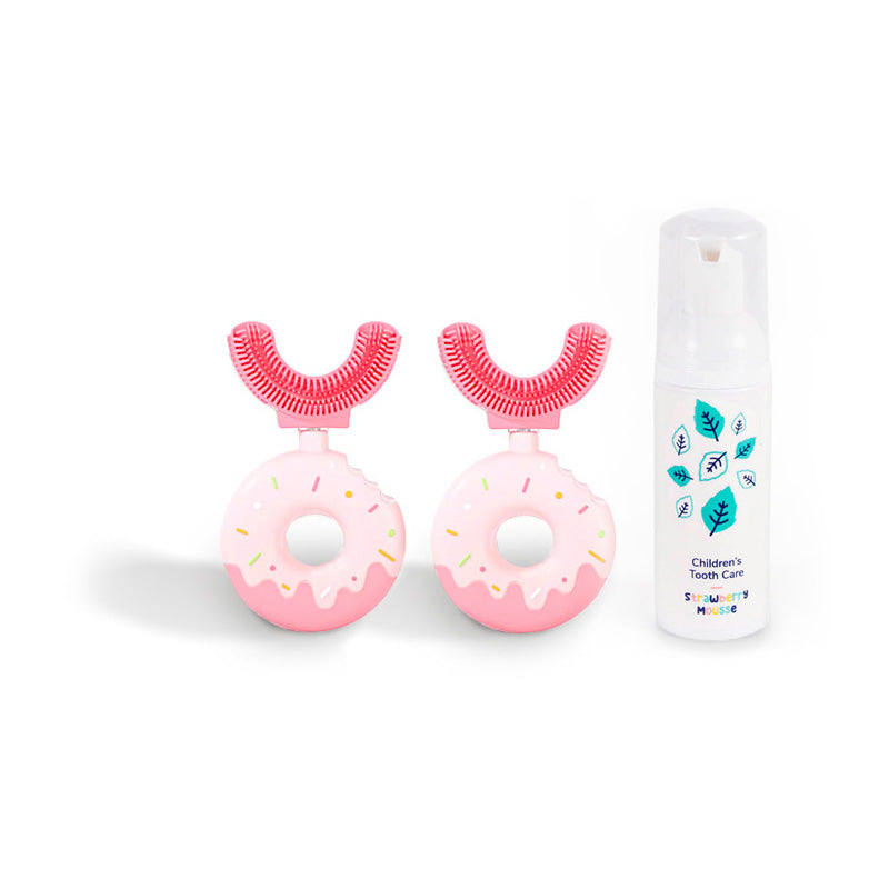 Családi Belli Denti® szett - 2x fogkefe és habzó fogkrém