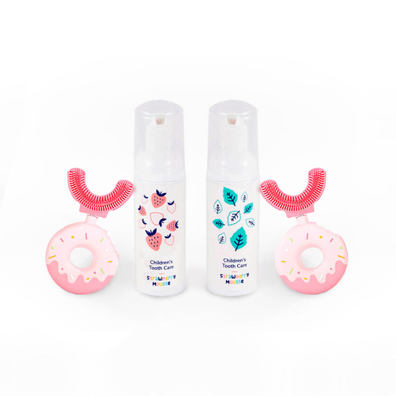 Családi Belli Denti® szett - 2x fogkefe és 2x habzó fogkrém