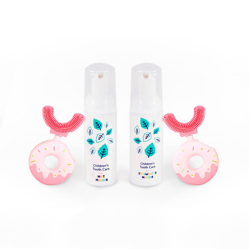 Családi Belli Denti® szett - 2x fogkefe és 2x habzó fogkrém