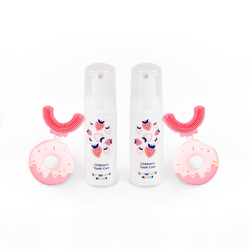 Családi Belli Denti® szett - 2x fogkefe és 2x habzó fogkrém