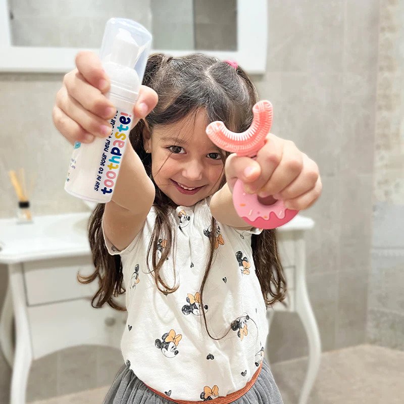 Családi Belli Denti® szett - 2x fogkefe és 2x habzó fogkrém