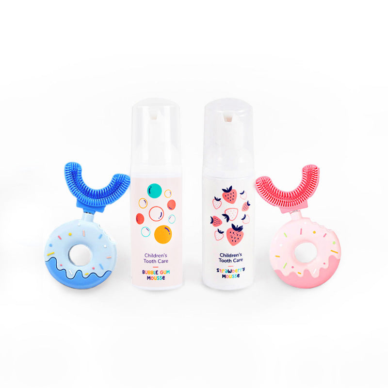 Családi Belli Denti® szett - 2x fogkefe és 2x habzó fogkrém