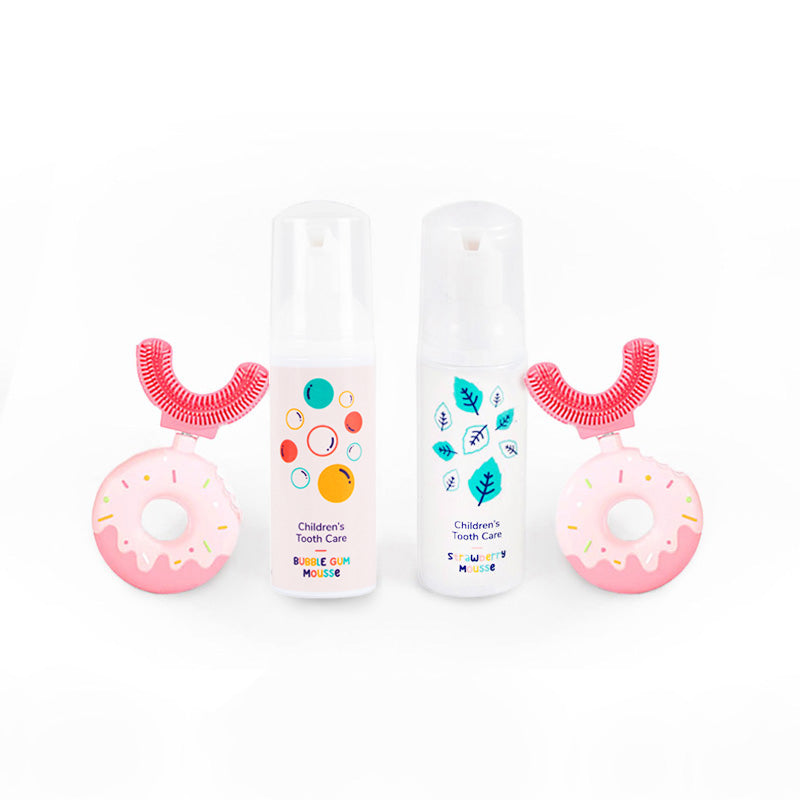 Családi Belli Denti® szett - 2x fogkefe és 2x habzó fogkrém