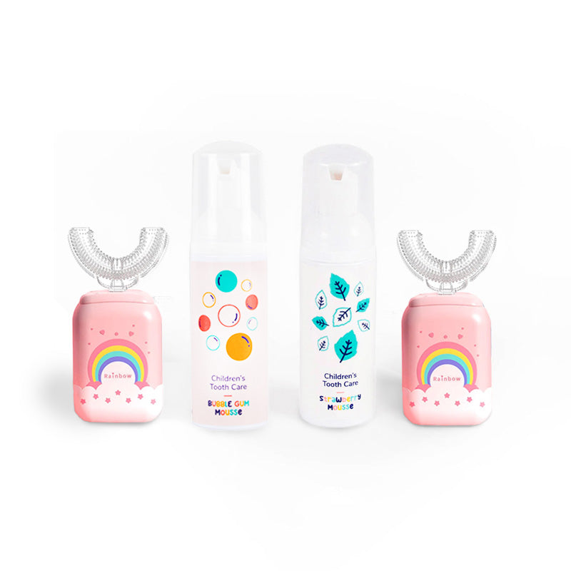 Családi Belli Denti® szett - 2x elektromos fogkefe és 2x habzó fogkrém