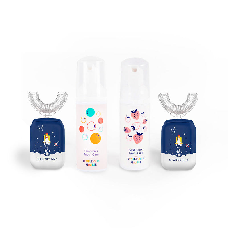 Családi Belli Denti® szett - 2x elektromos fogkefe és 2x habzó fogkrém