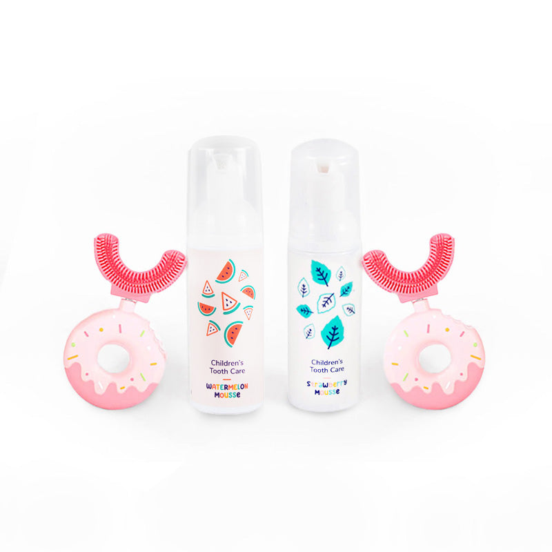 Családi Belli Denti® szett - 2x fogkefe és 2x habzó fogkrém