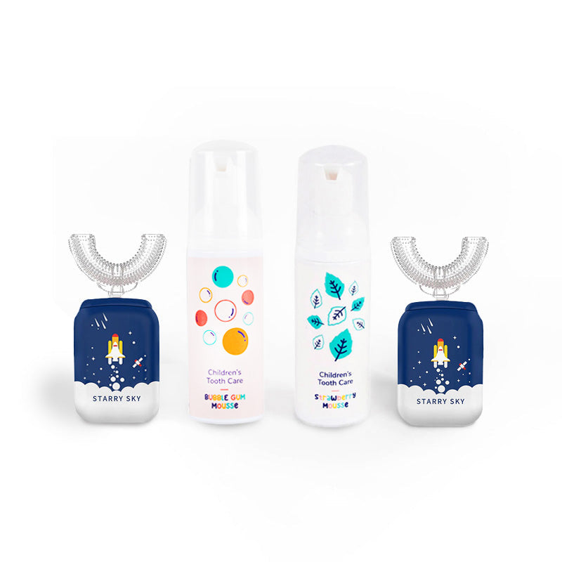 Családi Belli Denti® szett - 2x elektromos fogkefe és 2x habzó fogkrém