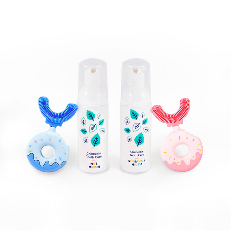 Családi Belli Denti® szett - 2x fogkefe és 2x habzó fogkrém