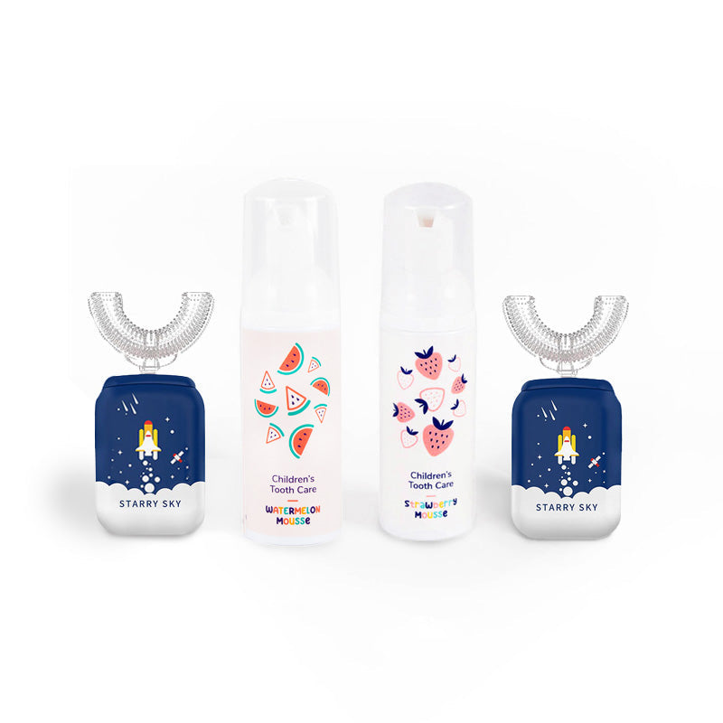 Családi Belli Denti® szett - 2x elektromos fogkefe és 2x habzó fogkrém