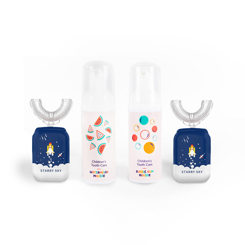 Családi Belli Denti® szett - 2x elektromos fogkefe és 2x habzó fogkrém