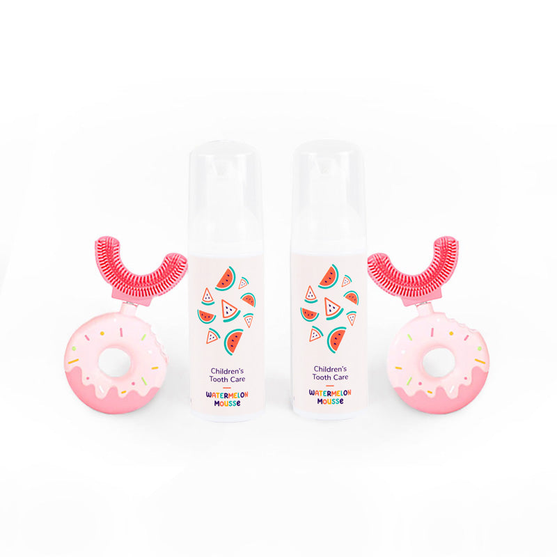 Családi Belli Denti® szett - 2x fogkefe és 2x habzó fogkrém