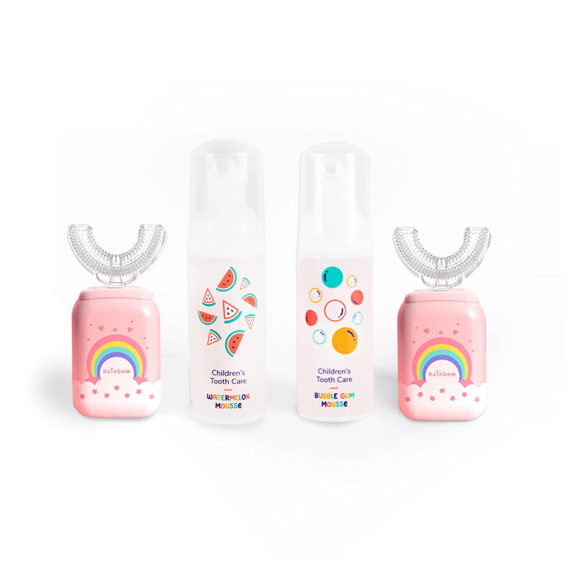 Családi Belli Denti® szett - 2x elektromos fogkefe és 2x habzó fogkrém